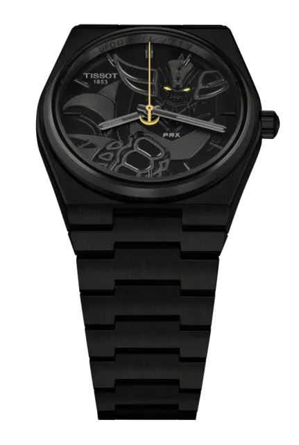 Tissot PRX UFO Robot Grendizer 50th Anniversary Otomatik Siyah T1374073305101 Unisex Kol Saati Görsel 8