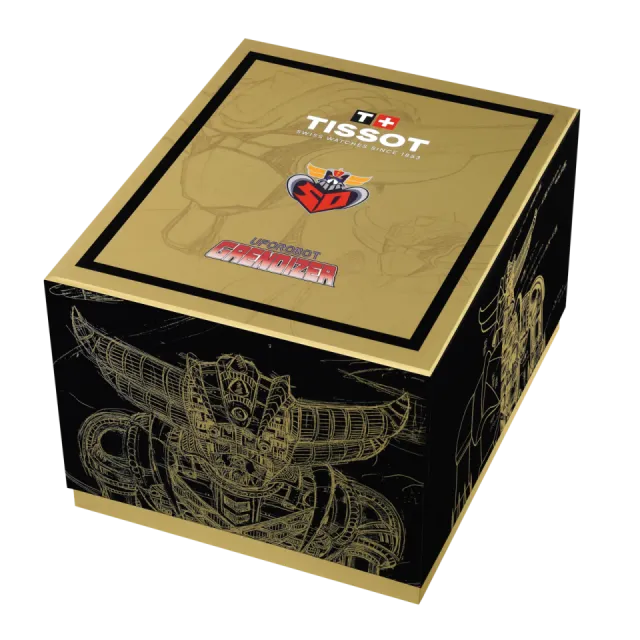 Tissot PRX UFO Robot Grendizer 50th Anniversary Otomatik Siyah T1374073305101 Unisex Kol Saati Görsel 9