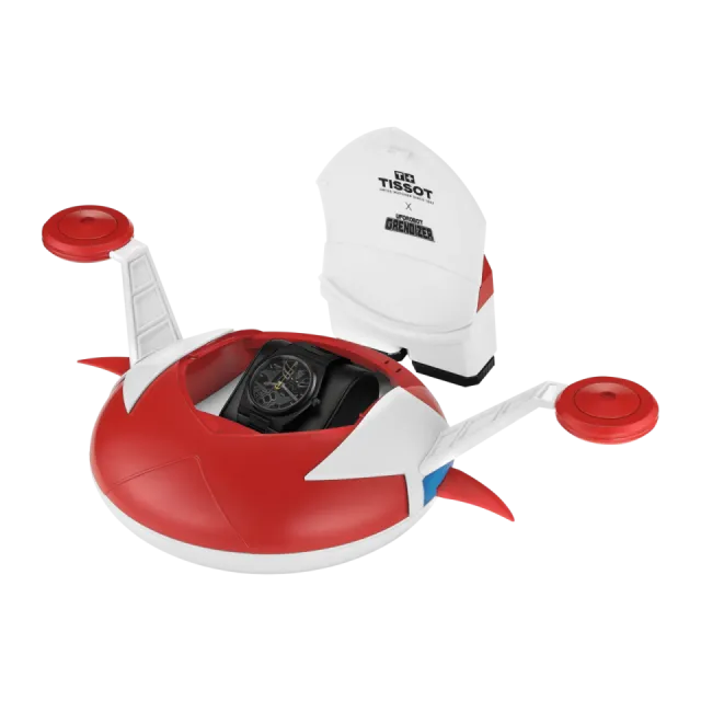 Tissot PRX UFO Robot Grendizer 50th Anniversary Otomatik Siyah T1374073305101 Unisex Kol Saati Görsel 10