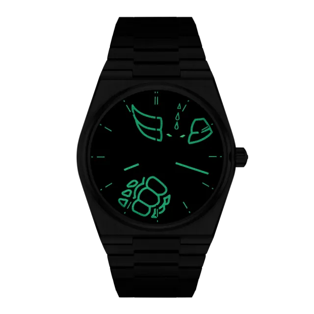 Tissot PRX UFO Robot Grendizer 50th Anniversary Otomatik Siyah T1374073305101 Unisex Kol Saati Görsel 12