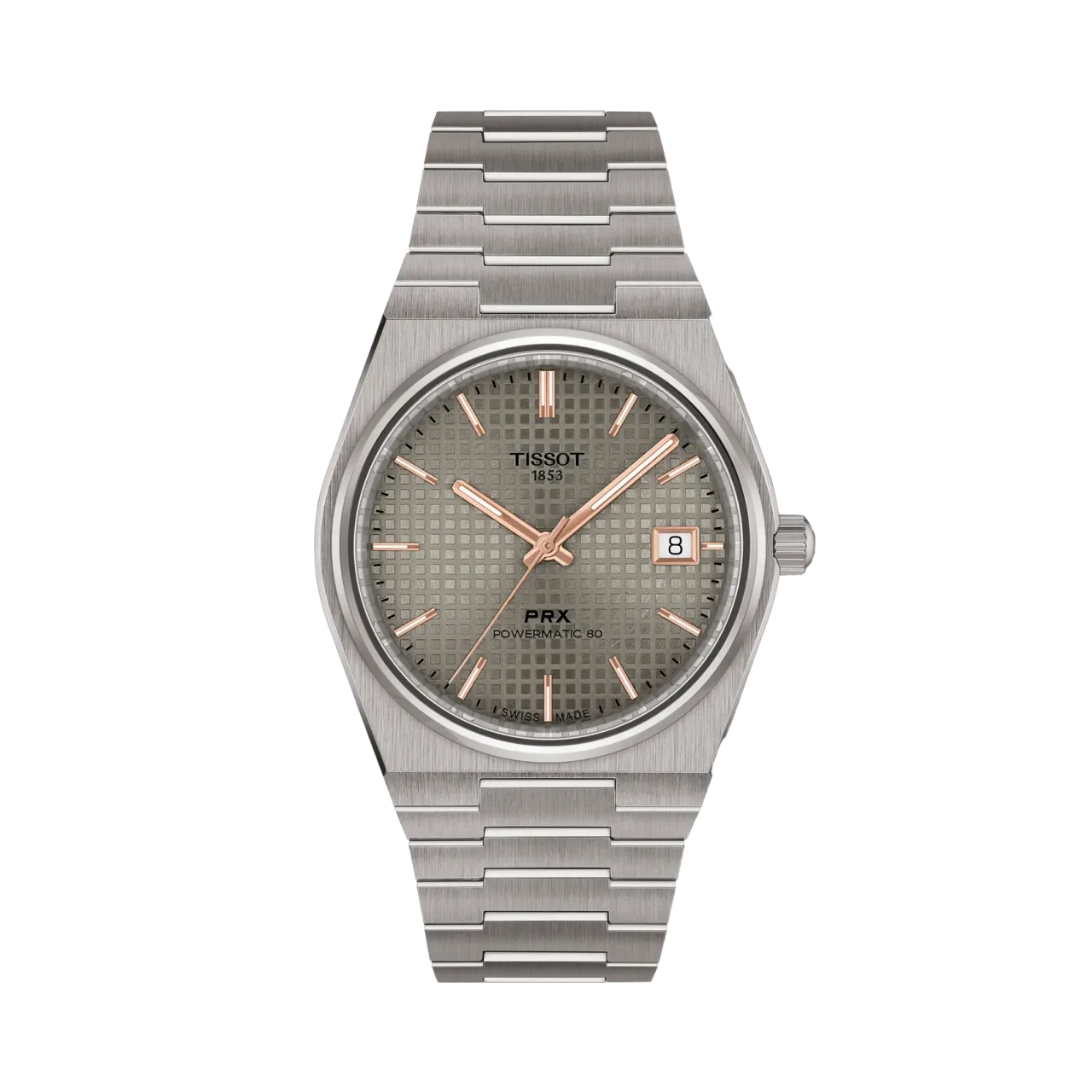 Tissot PRX Titanium Otomatik Gri T1378074406100