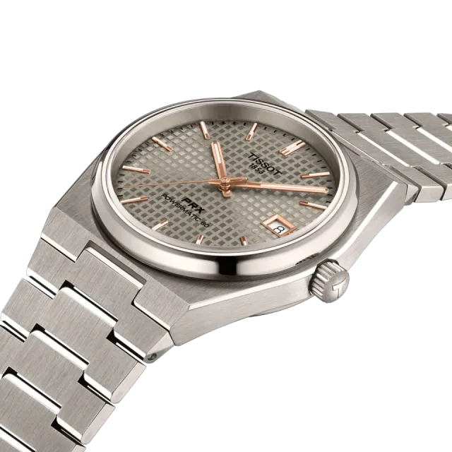 Tissot PRX Titanium Otomatik Gri T1378074406100 Görsel 6