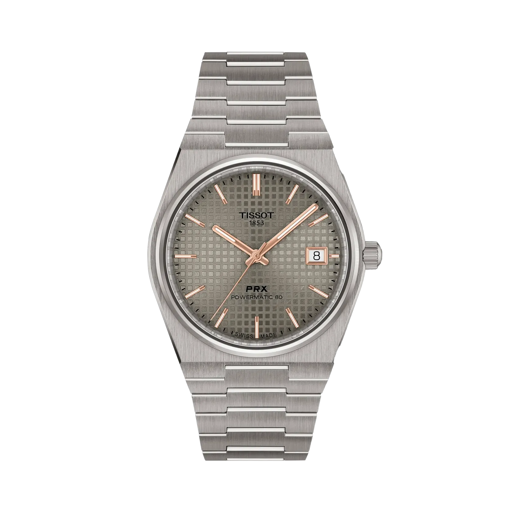 Tissot PRX Titanium Otomatik Gri T1378074406100