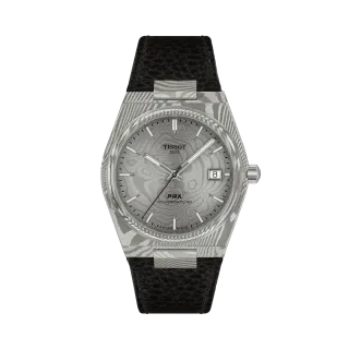 Tissot PRX Damascus Steel Otomatik Gri T1378079608100