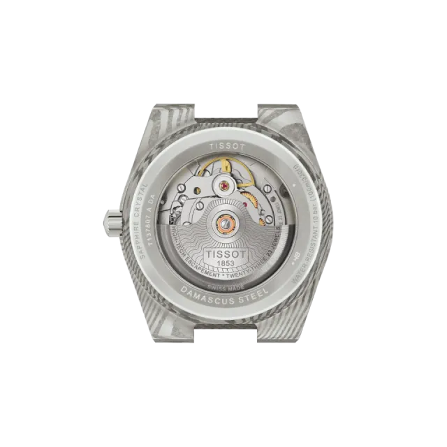 Tissot PRX Damascus Steel Otomatik Gri T1378079608100 Görsel 3