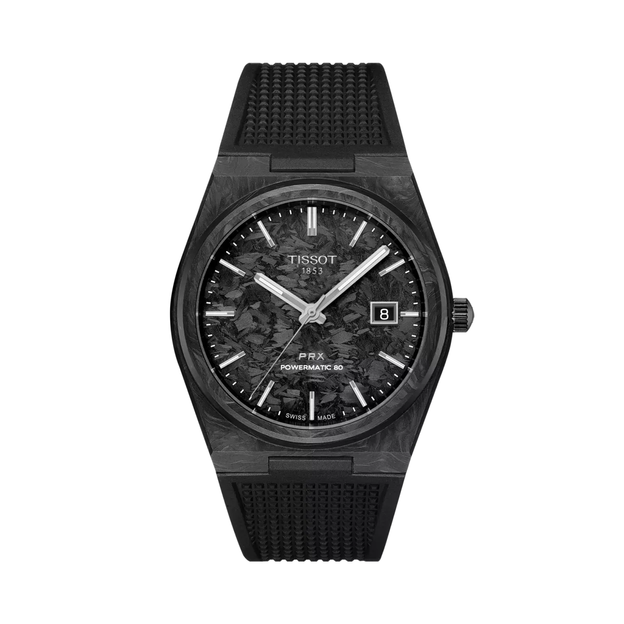 Tissot PRX Powermatic 80 Carbon T1379079720100