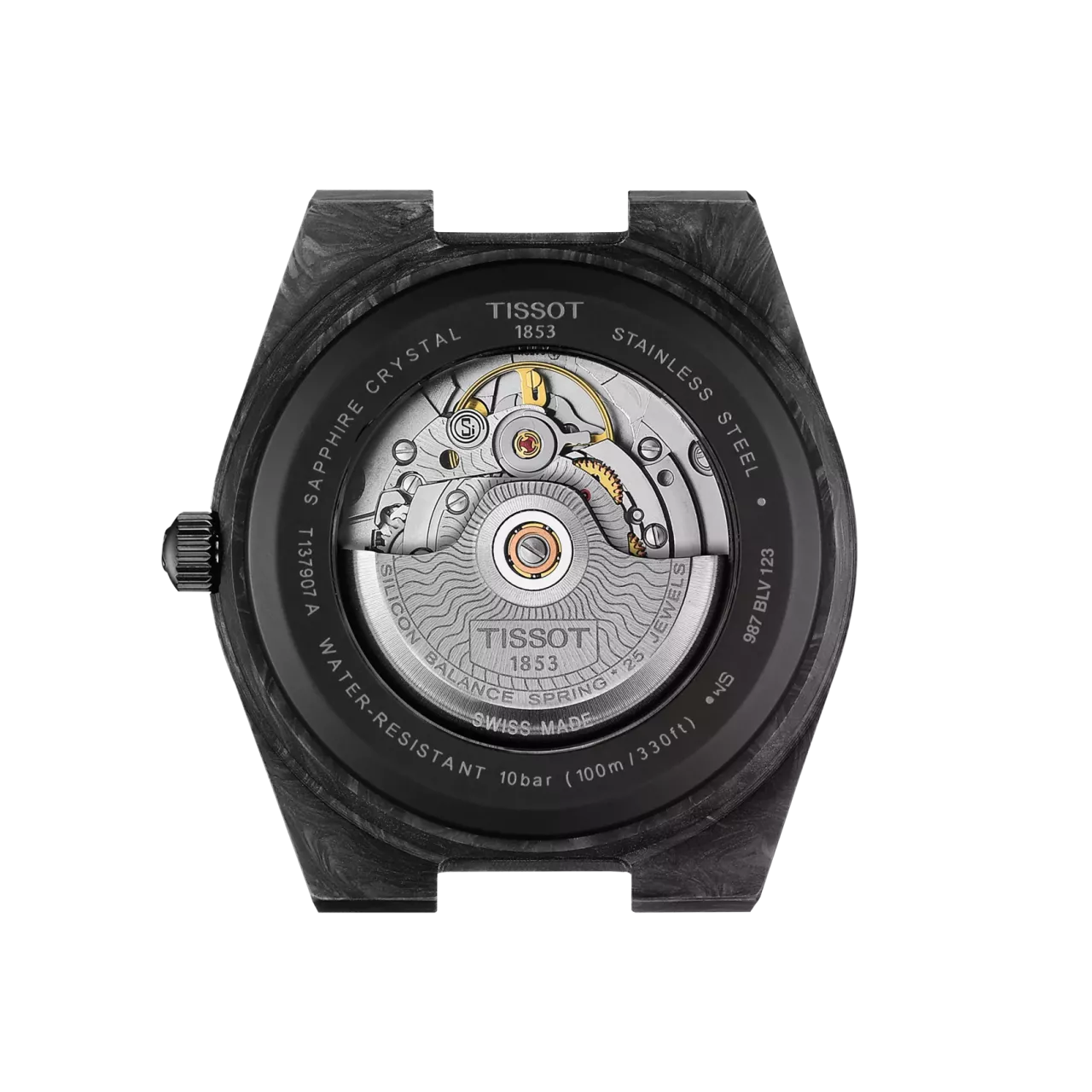 Tissot PRX Powermatic 80 Carbon T1379079720100 detay görseli 2