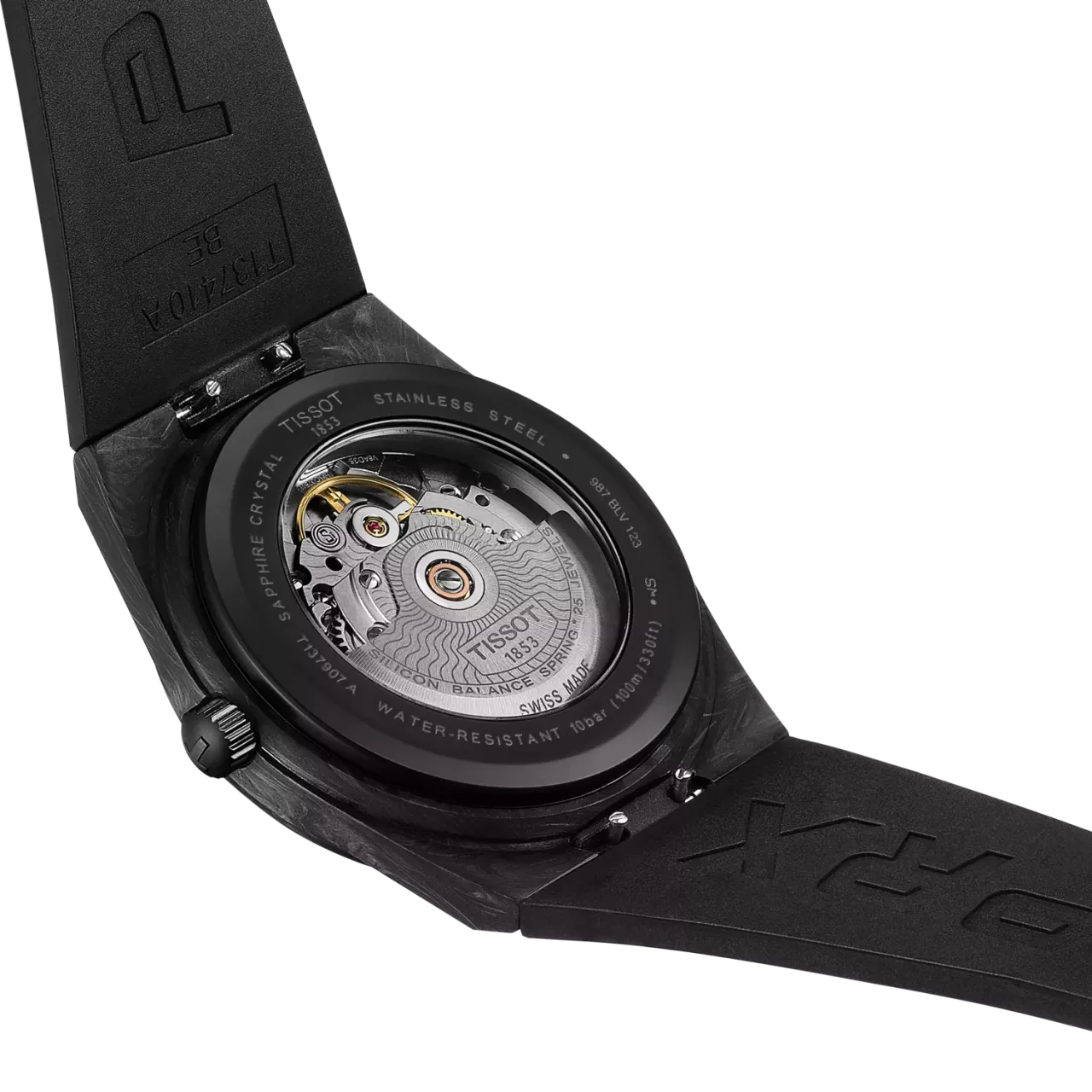 Tissot PRX Powermatic 80 Carbon T1379079720100 detay görseli 4