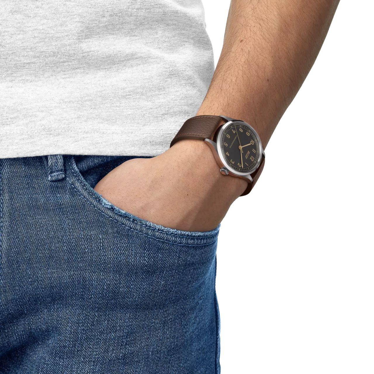 Tissot Heritage 1938 Automatic COSC T1424641606200 detay görseli 4