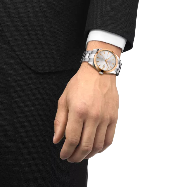 Tissot Gentleman Powermatic 80 Silicium Solid 18K Gold T9274074103100 Görsel 5