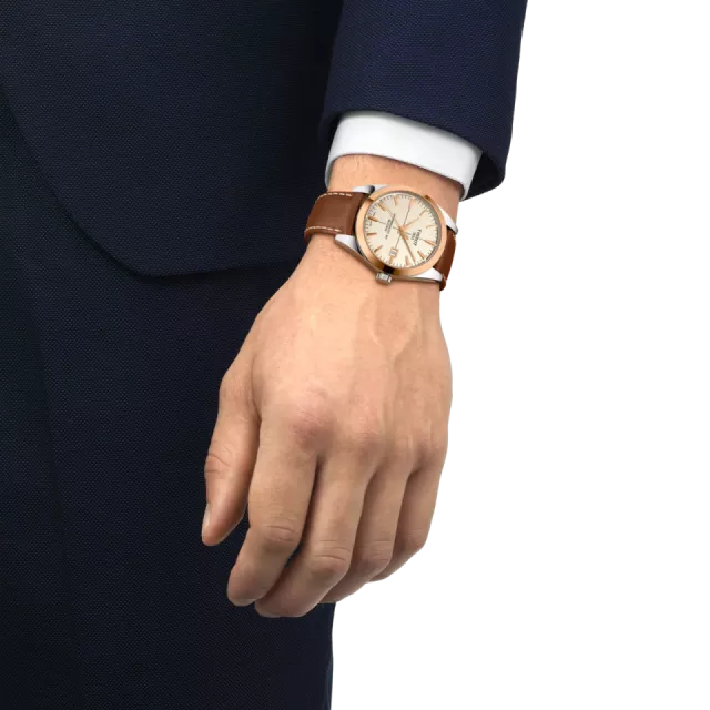 Tissot Gentleman Powermatic 80 Silicium T9274074626100 Görsel 2