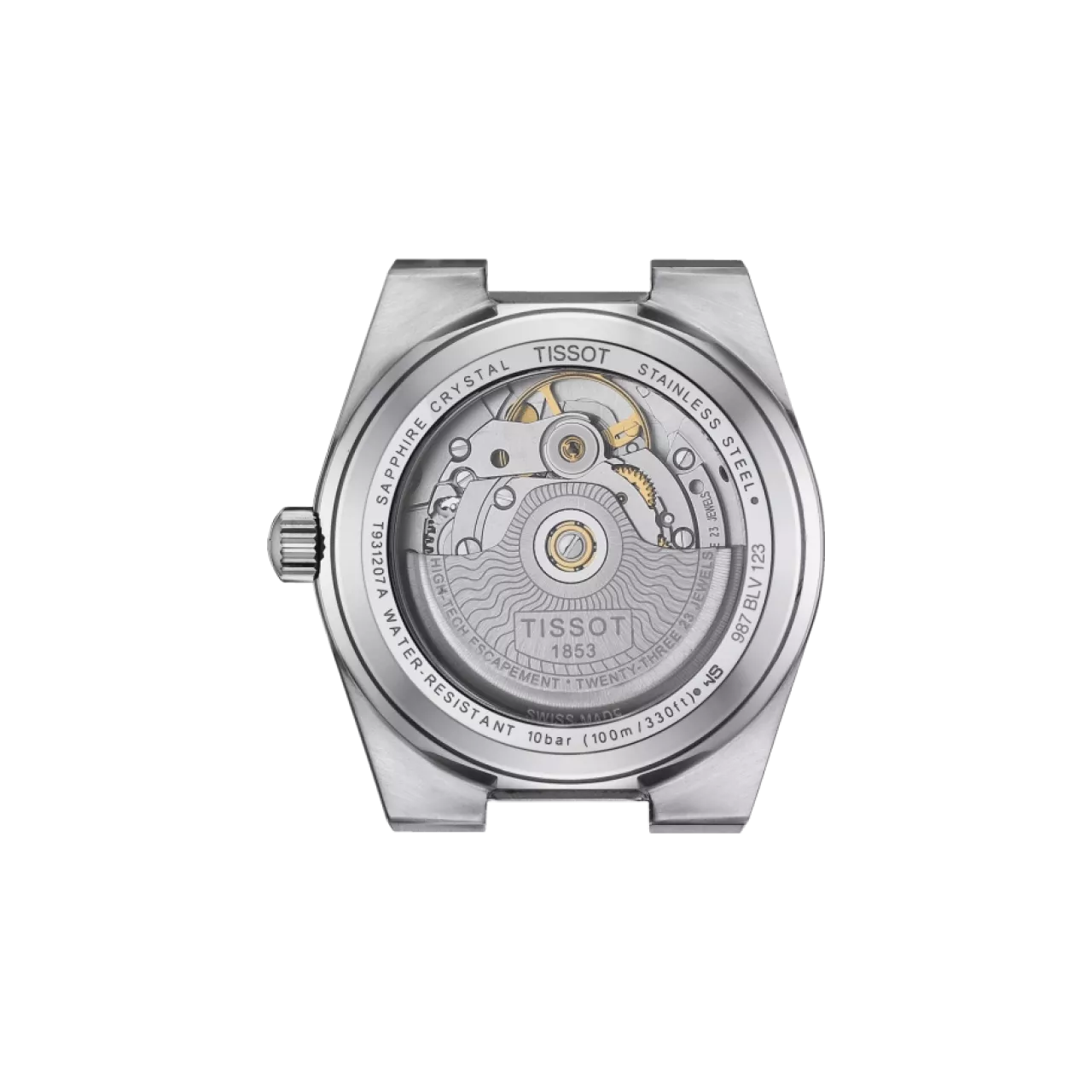 Tissot PRX 18K Gold Diamonds Powermatic 80 T9312074133600 Kol Saati detay görseli 2