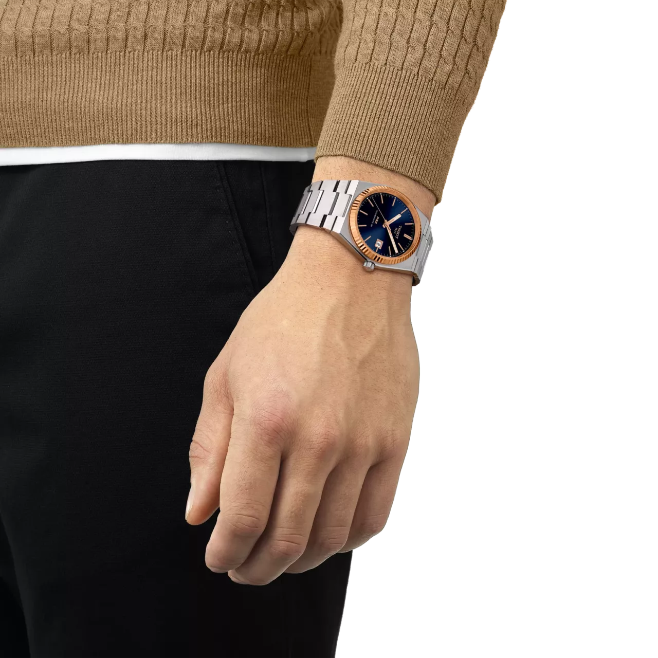 Tissot PRX Powermatic 80 T9314074104100 detay görseli 3