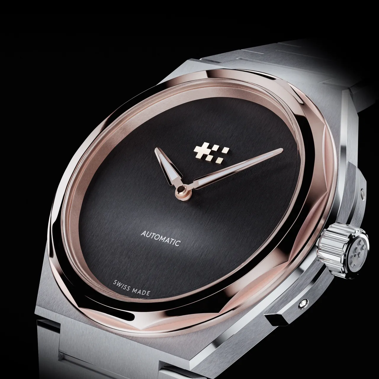 Christopher Ward The Twelve Halo Otomatik Siyah C1236A2H1S0AK0RK detay görseli 2