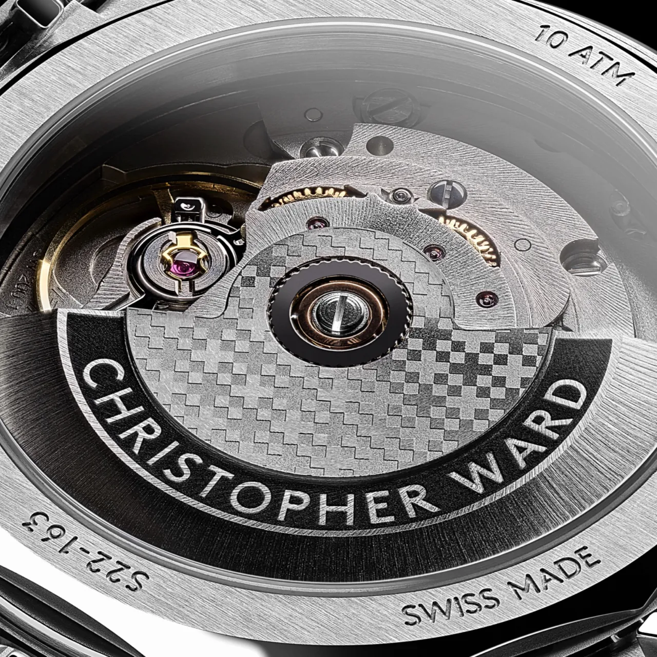 Christopher Ward The Twelve Halo Otomatik Rhodium C1236A2H1S0AW0RK detay görseli 4