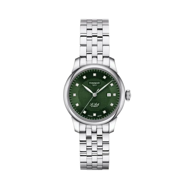 Beğenmek için çift tıkla Tissot Le Locle 29mm Otomatik Yeşil T0062071109600 Görsel 1