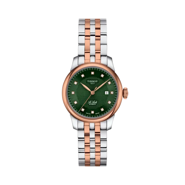 Beğenmek için çift tıkla Tissot Le Locle 29mm Otomatik Yeşil T0062072209600 Görsel 1