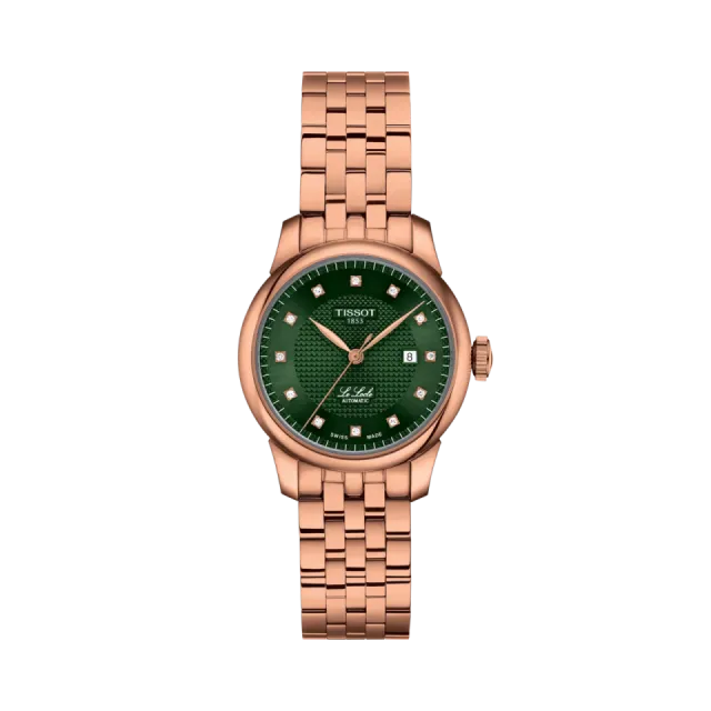 Beğenmek için çift tıkla Tissot Le Locle 29mm Otomatik Yeşil T0062073309600 Görsel 1