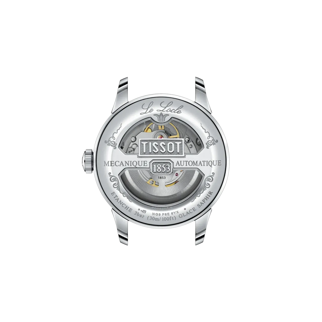 Tissot Le Locle Otomatik Mavi T0064071104300 detay görseli 2
