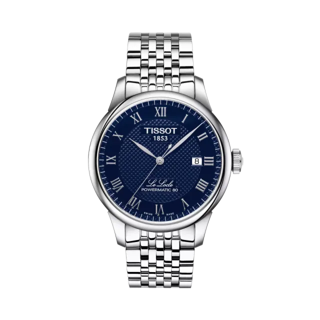 Beğenmek için çift tıkla Tissot Le Locle Otomatik Mavi T0064071104300 Görsel 1