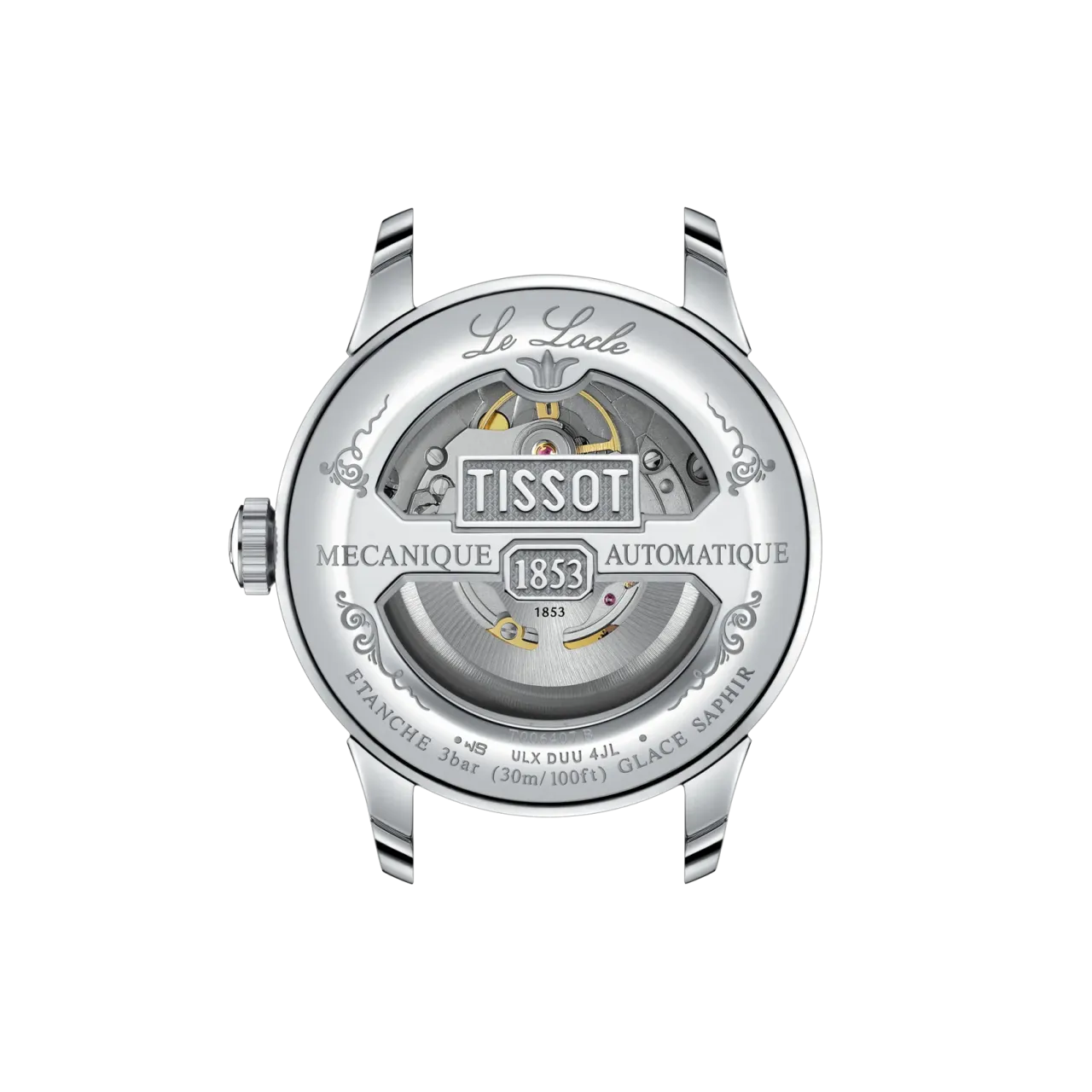 Tissot Le Locle 39mm Otomatik Mavi T0064071604300 detay görseli 2