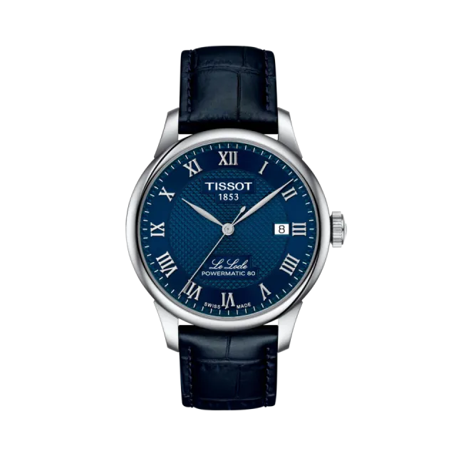 Beğenmek için çift tıkla Tissot Le Locle 39mm Otomatik Mavi T0064071604300 Görsel 1