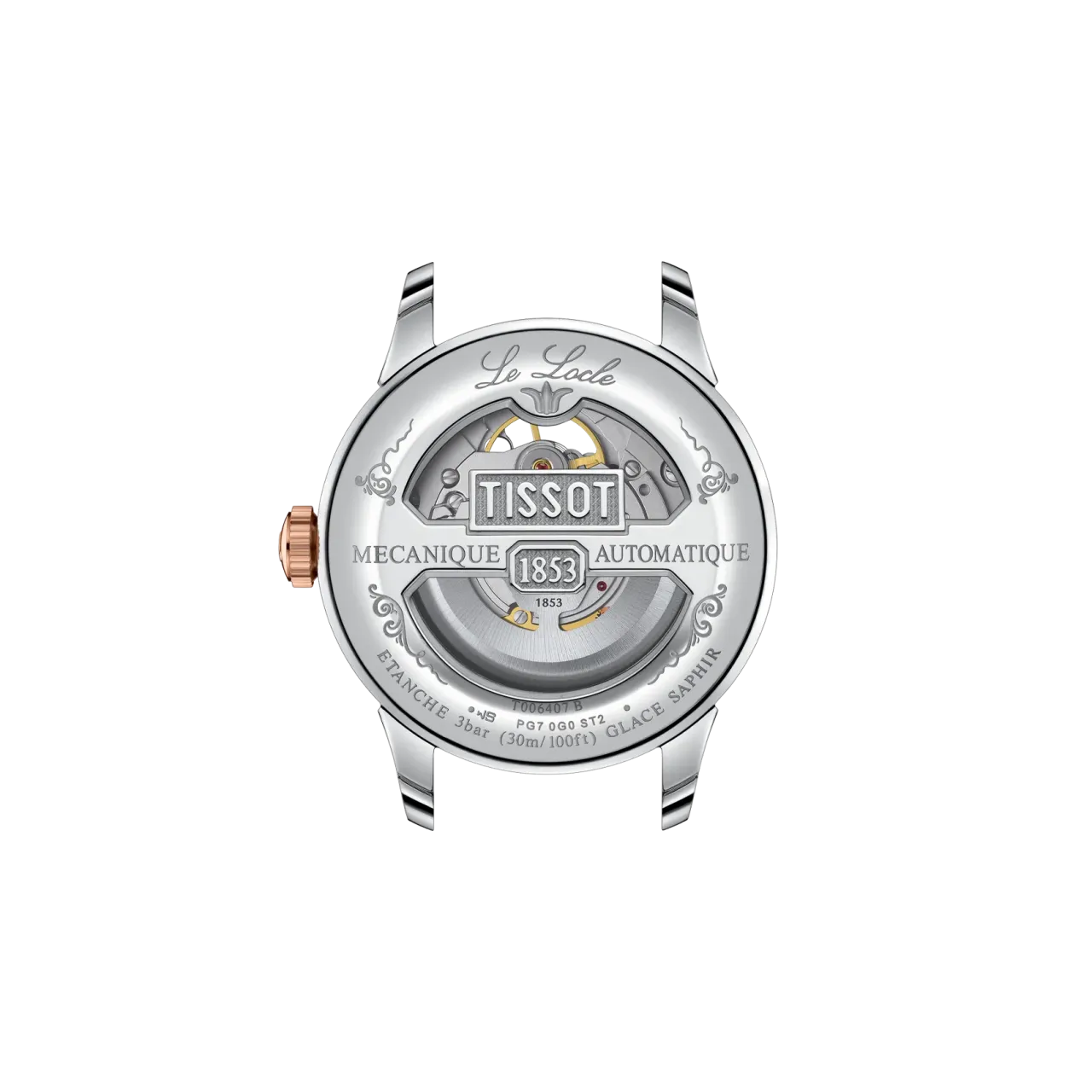 Tissot Le Locle Open Heart Otomatik T0064072203302 detay görseli 2