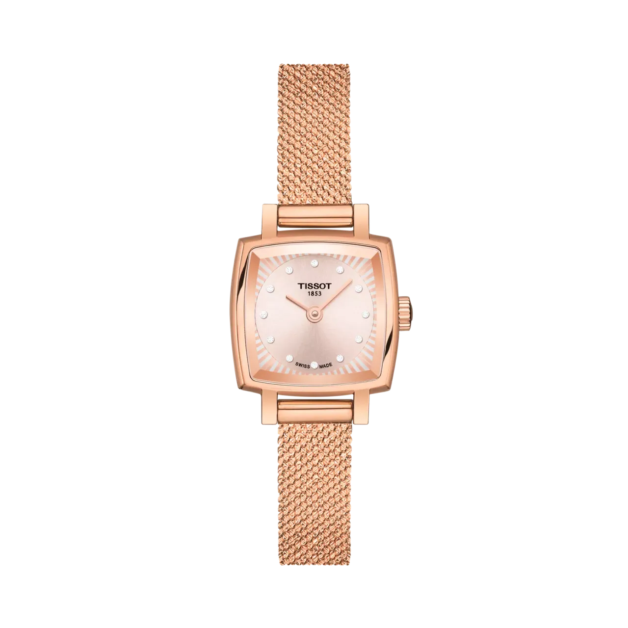 Tissot Lovely Square 20x20mm Cream T0581093345600