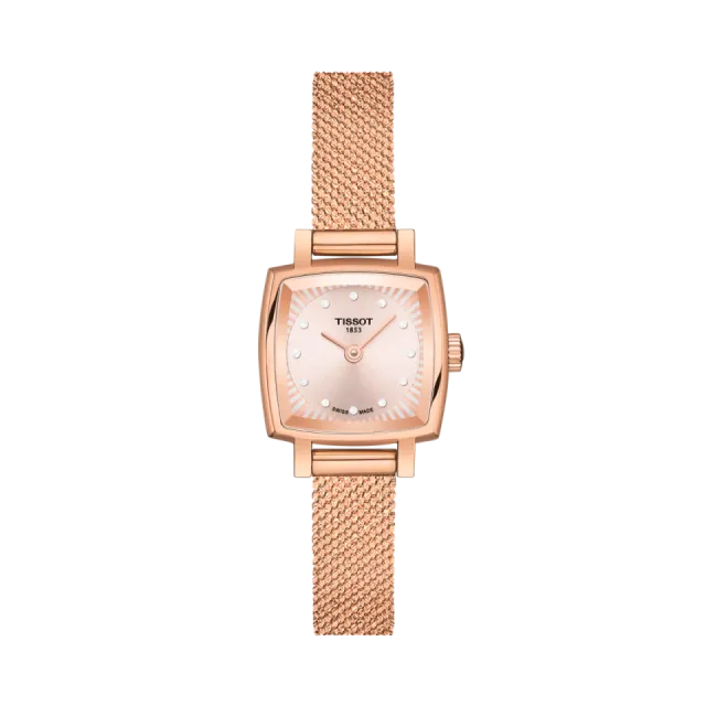 Beğenmek için çift tıkla Tissot Lovely Square 20x20mm Cream T0581093345600 Görsel 1