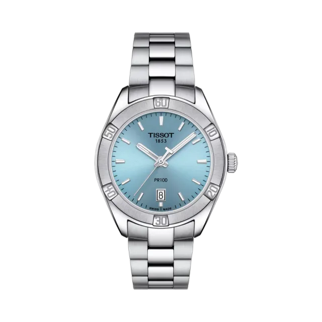 Beğenmek için çift tıkla Tissot PR 100 Sport Chic Mavi T1019101135100 Görsel 1