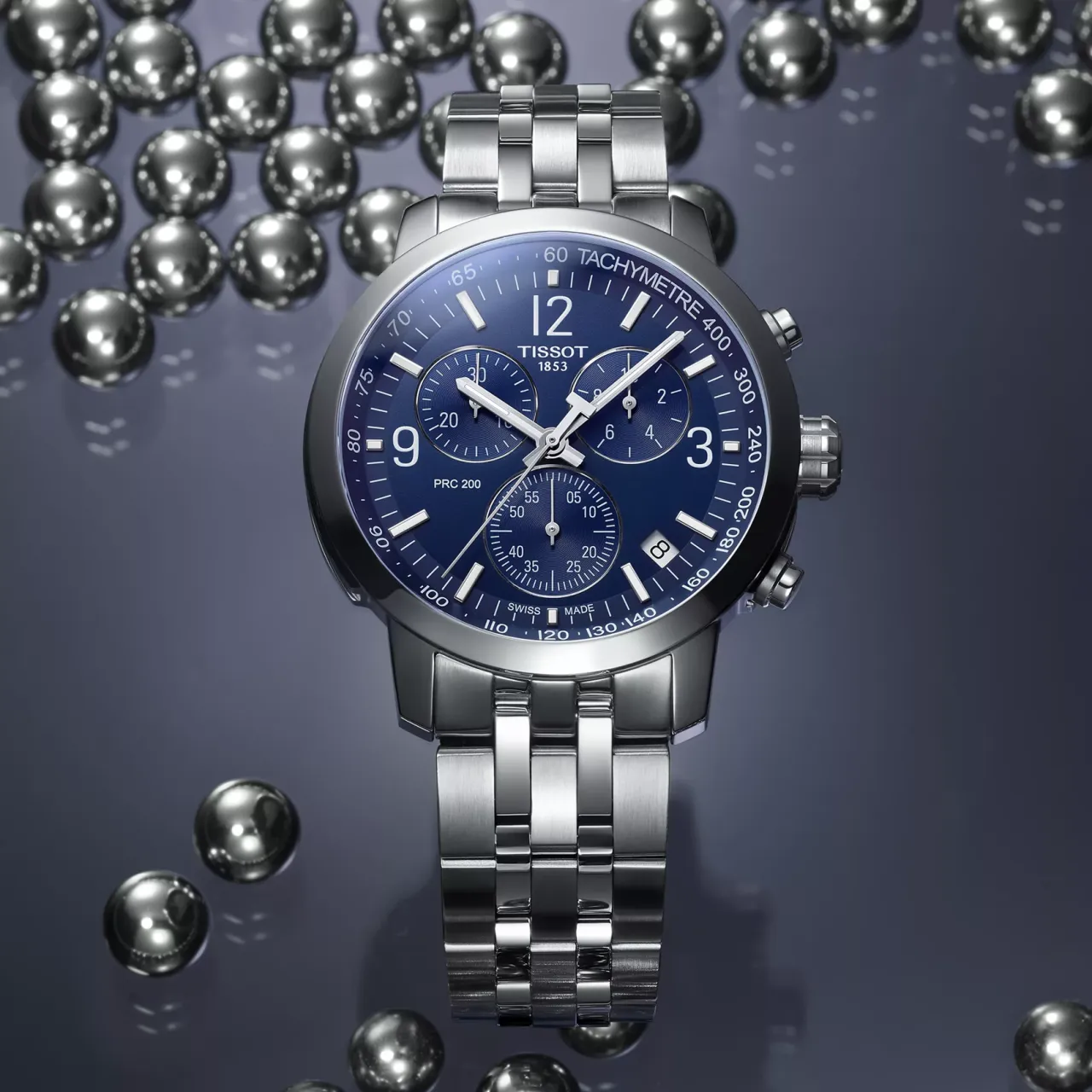 Tissot PRC 200 Mavi T1144171104700 detay görseli 5