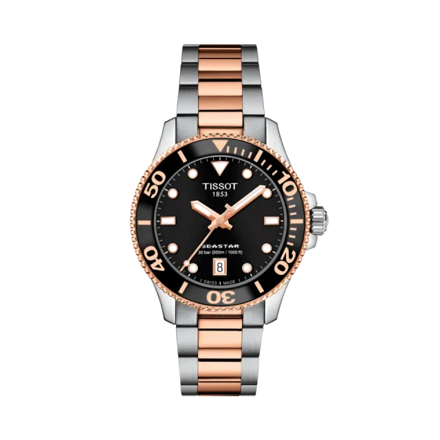 Beğenmek için çift tıkla Tissot Seastar 1000 36mm Siyah T1202102205101 Görsel 1