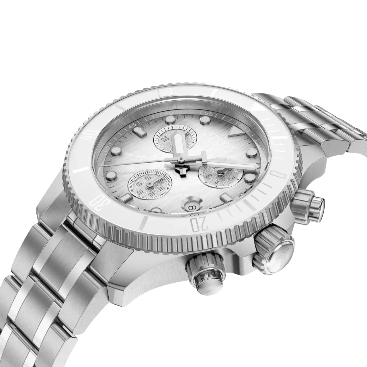 Tissot Seastar 1000 38mm Gri Degrade T1202171101100 detay görseli 4