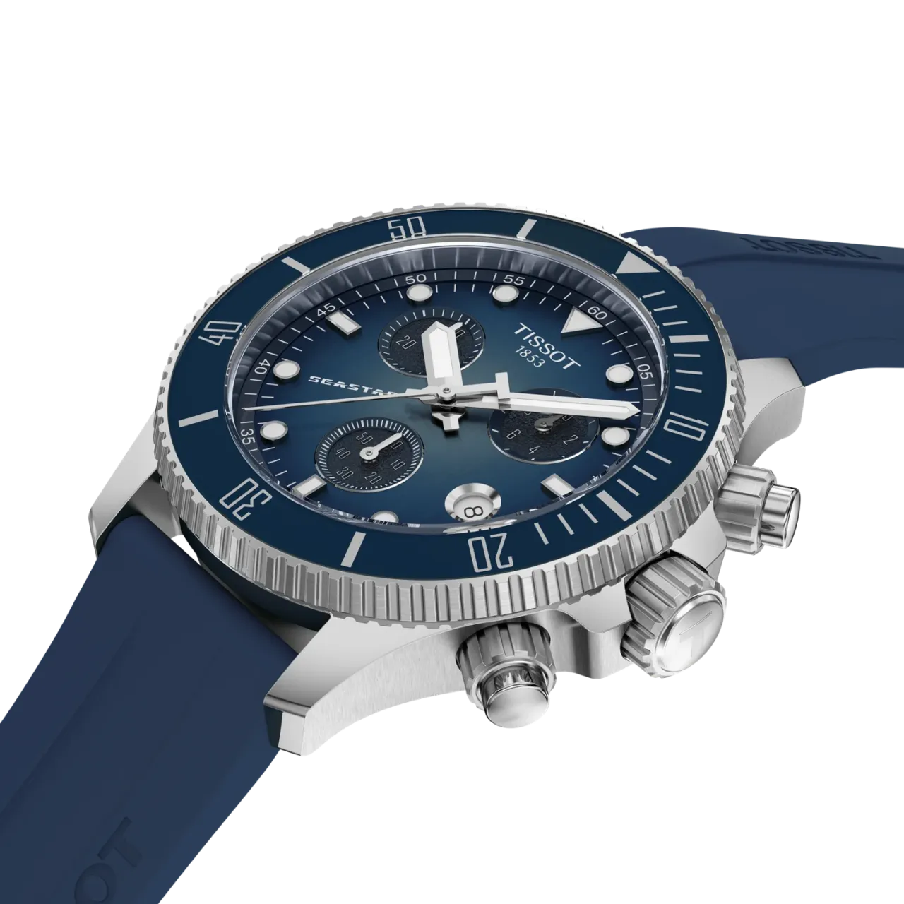 Tissot Seastar 1000 38mm Mavi T1202171704100 detay görseli 4