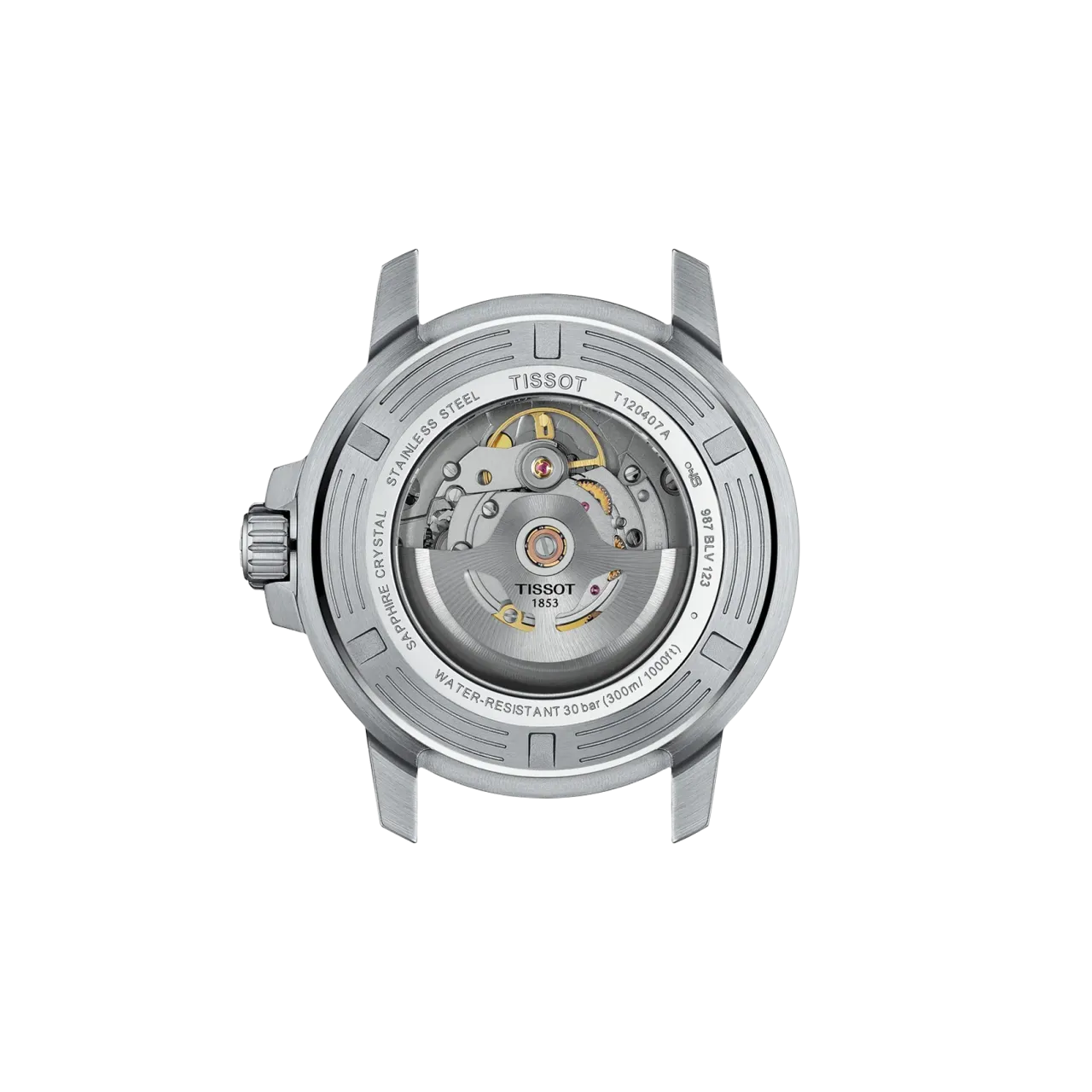 Tissot Seastar 1000 43mm Otomatik Yeşil Degrade T1204071109101 detay görseli 2