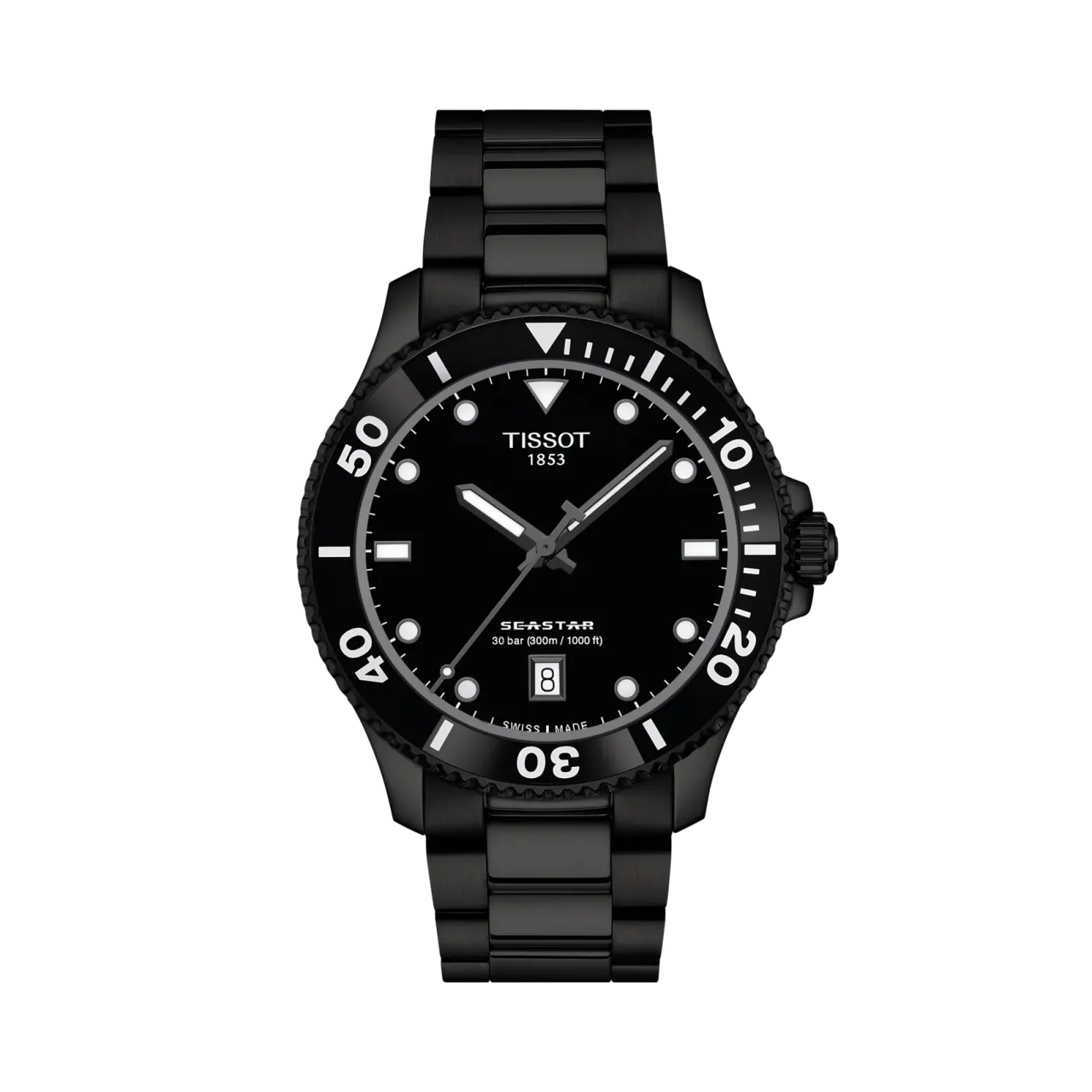 Tissot Seastar 1000 40mm Siyah T1204103305100