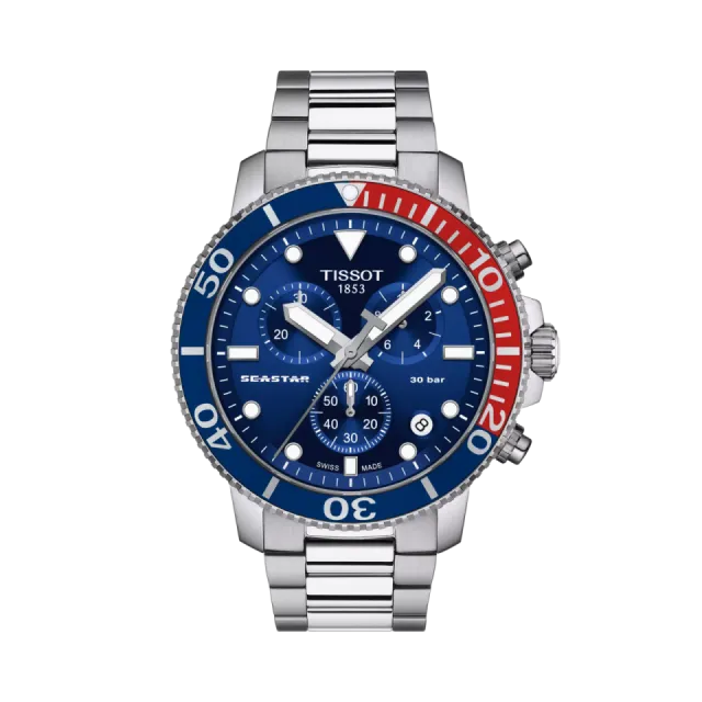 Beğenmek için çift tıkla Tissot Seastar 1000 Mavi T1204171104103 Görsel 1