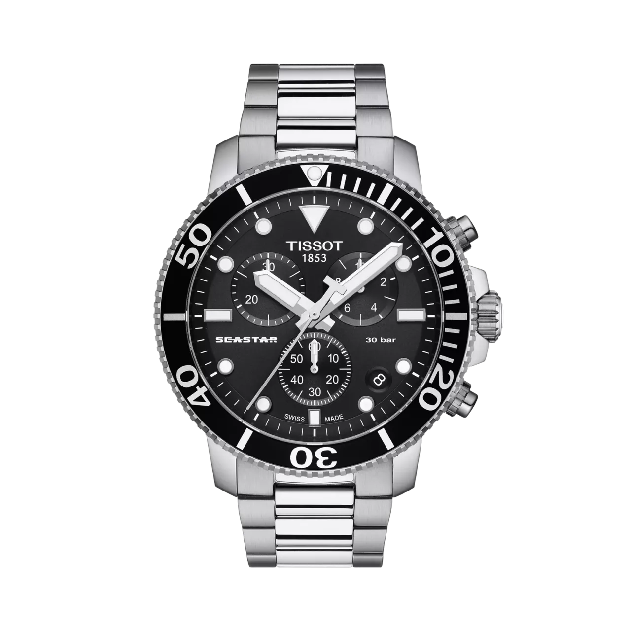 Tissot Seastar 1000 45.5mm Siyah T1204171105100
