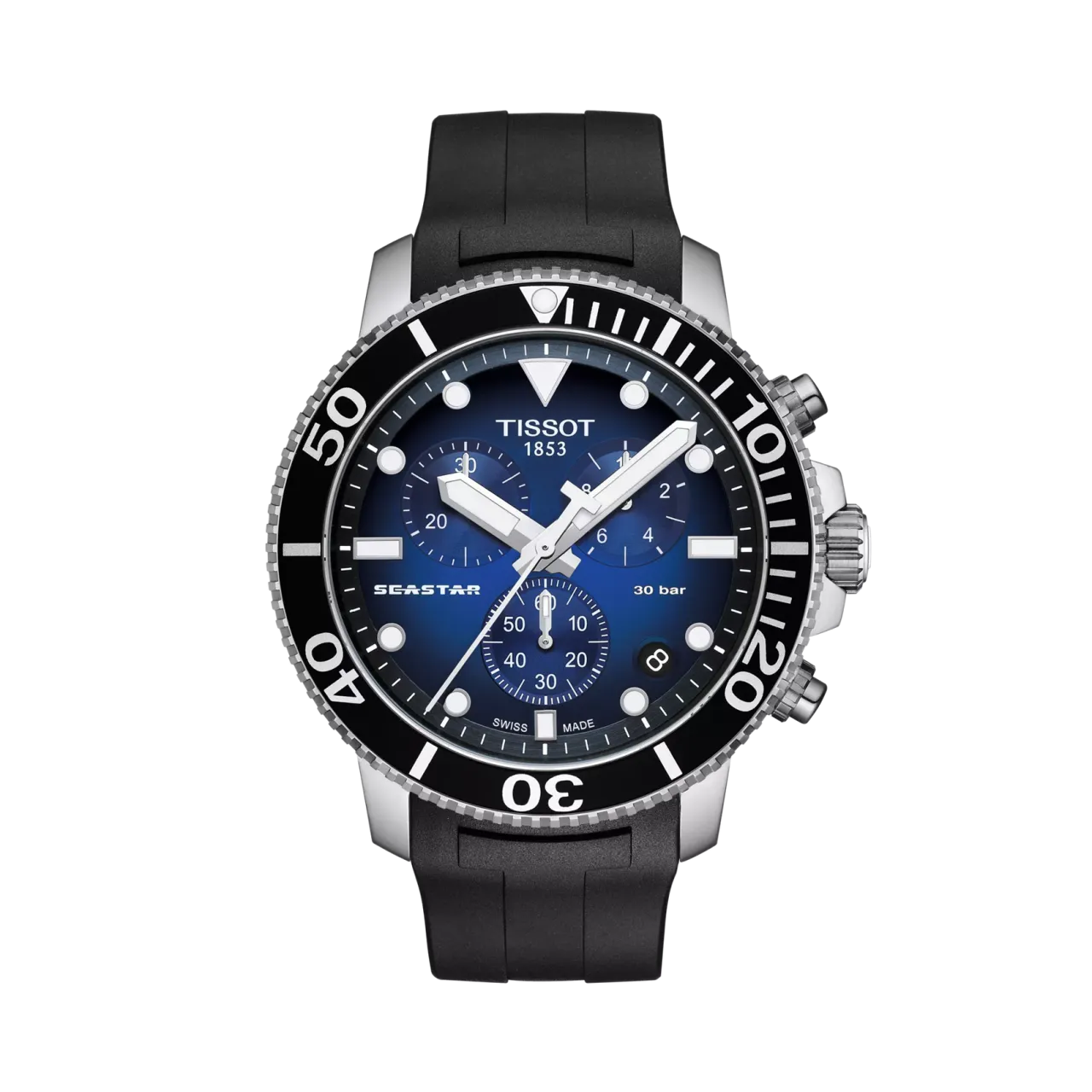 Tissot Seastar 1000 45.5mm Mavi T1204171704100