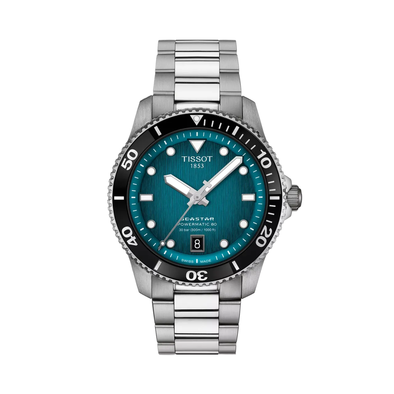 Tissot Seastar 1000 40mm Otomatik Yeşil T1208071109100