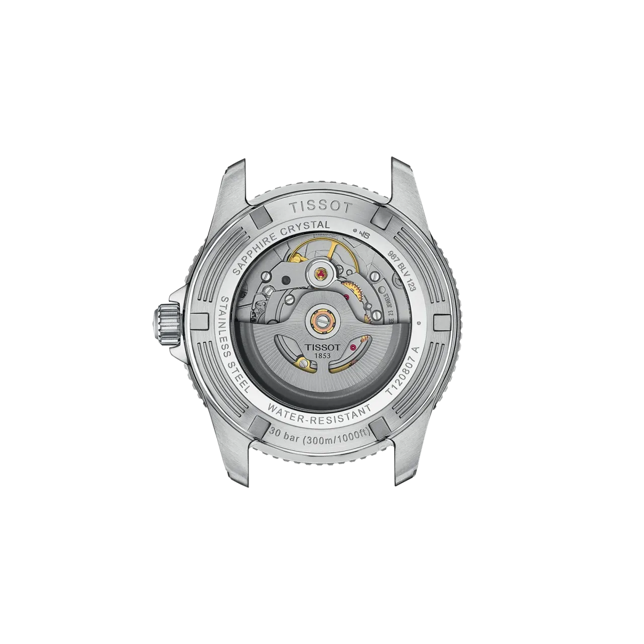 Tissot Seastar 1000 40mm Otomatik Siyah T1208072205101 detay görseli 2