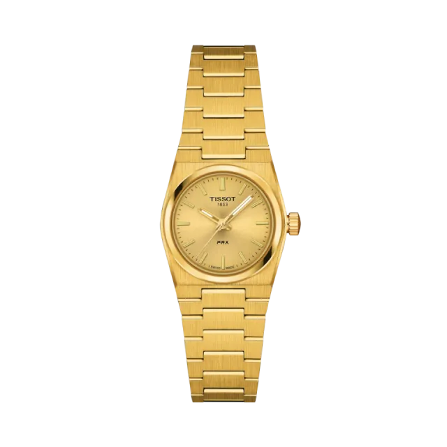 Beğenmek için çift tıkla Tissot PRX 25mm Şampanya T1370103302100 Görsel 1