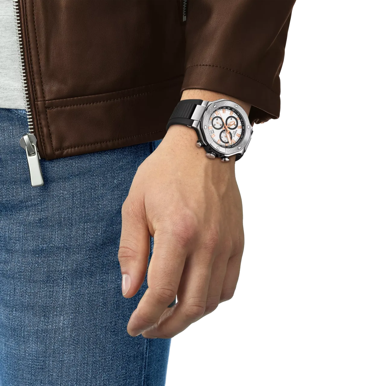 Tissot T-Race 45mm Beyaz T1414171701100 detay görseli 4