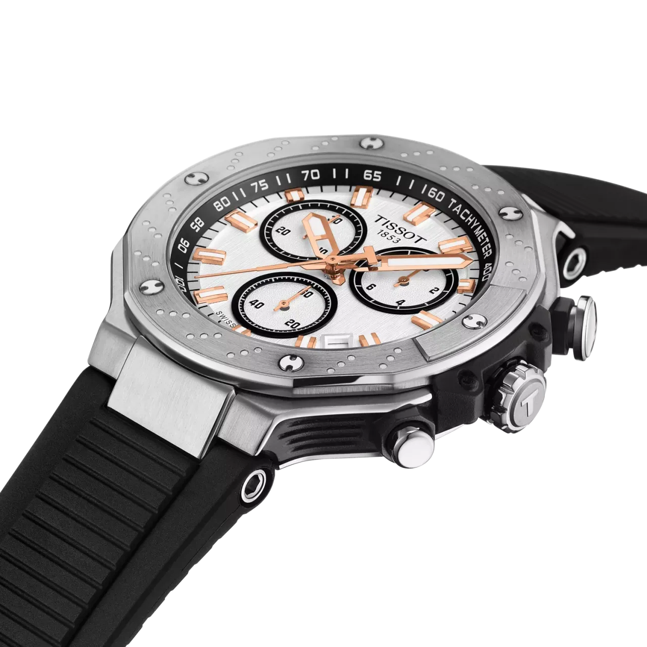 Tissot T-Race 45mm Beyaz T1414171701100 detay görseli 5