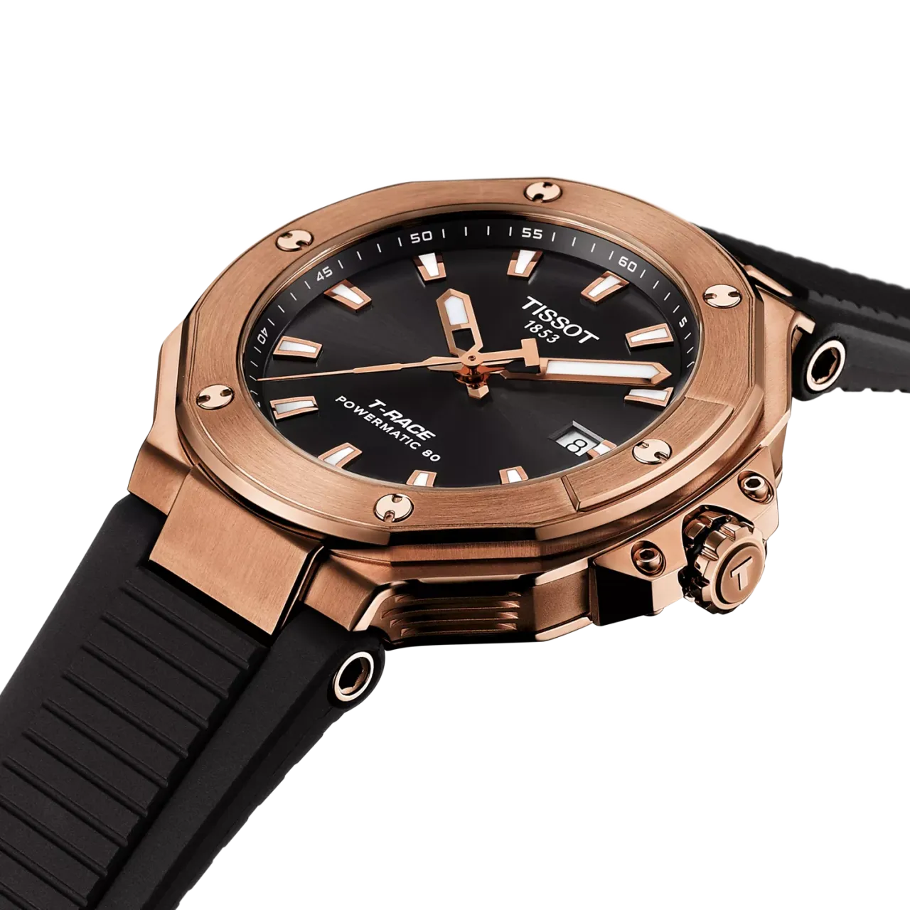 Tissot T-Race 41mm Otomatik Siyah T1418073705100 detay görseli 5