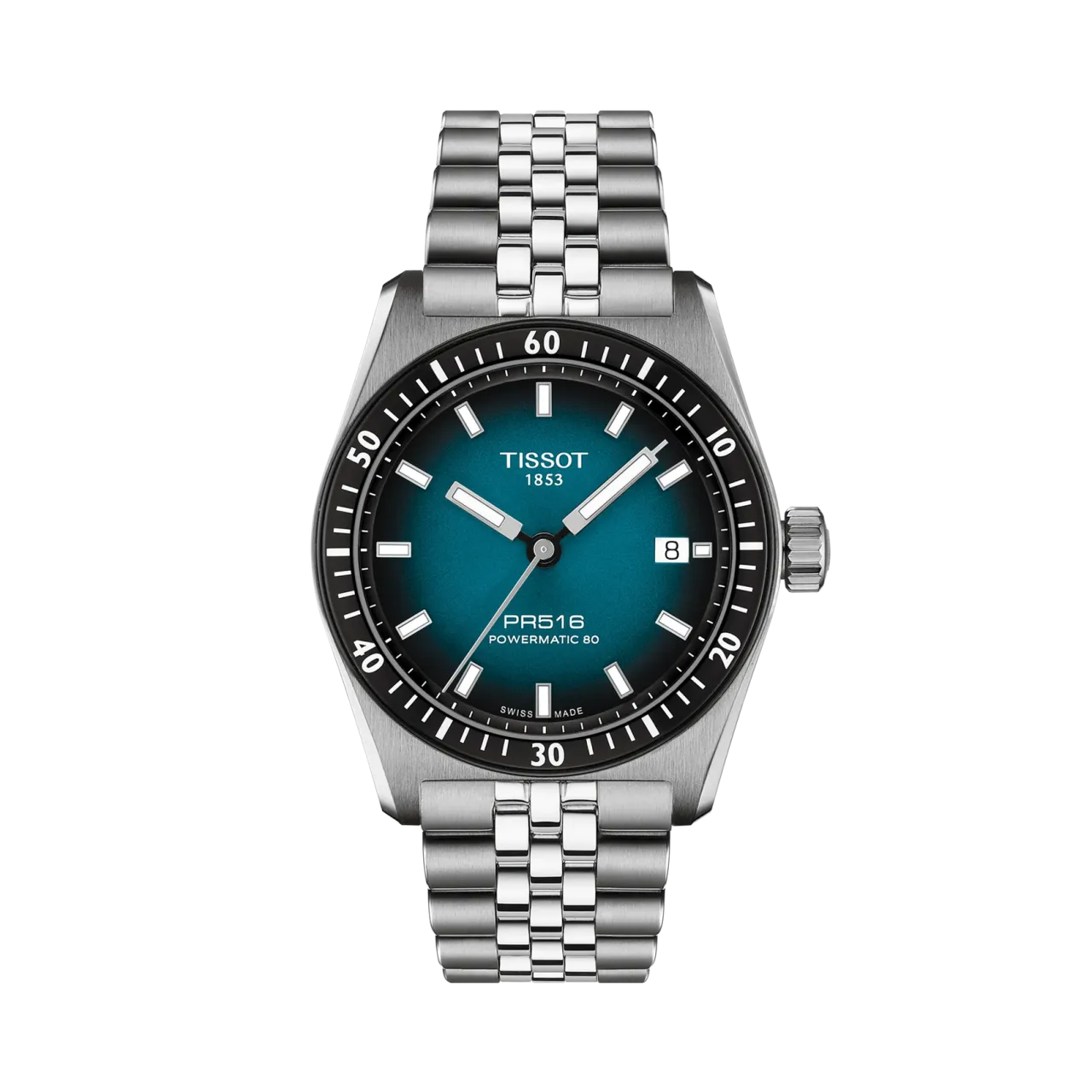 Tissot PR516 38mm Otomatik Mavi T1494071104100