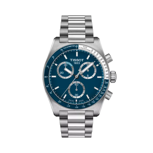 Beğenmek için çift tıkla Tissot PR516 40mm Mavi T1494171104100 Görsel 1