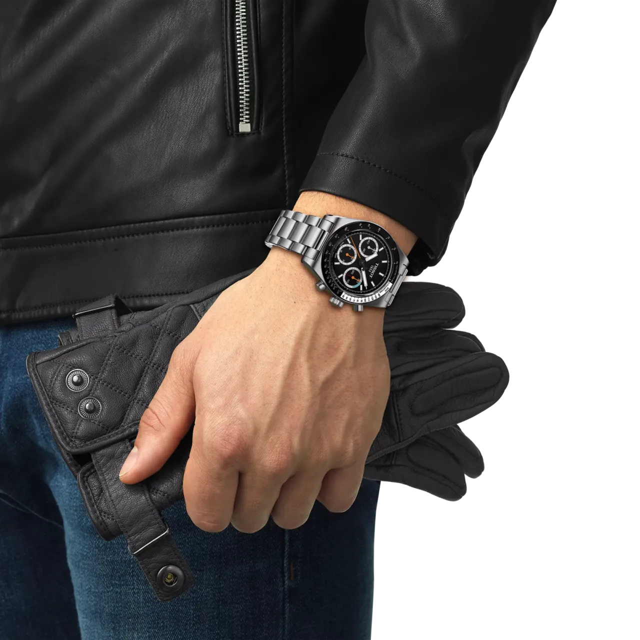 Tissot PR516 41mm Siyah T1494592105100 detay görseli 4