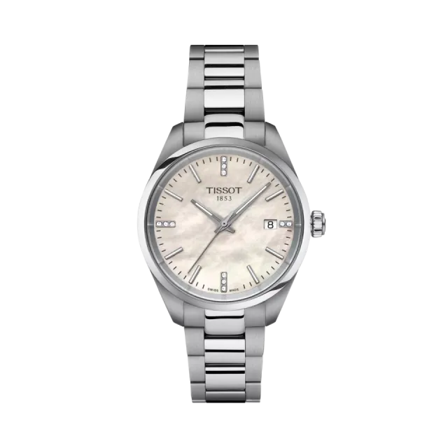 Beğenmek için çift tıkla Tissot PR 100 Beyaz Sedef T1502101111600 Görsel 1