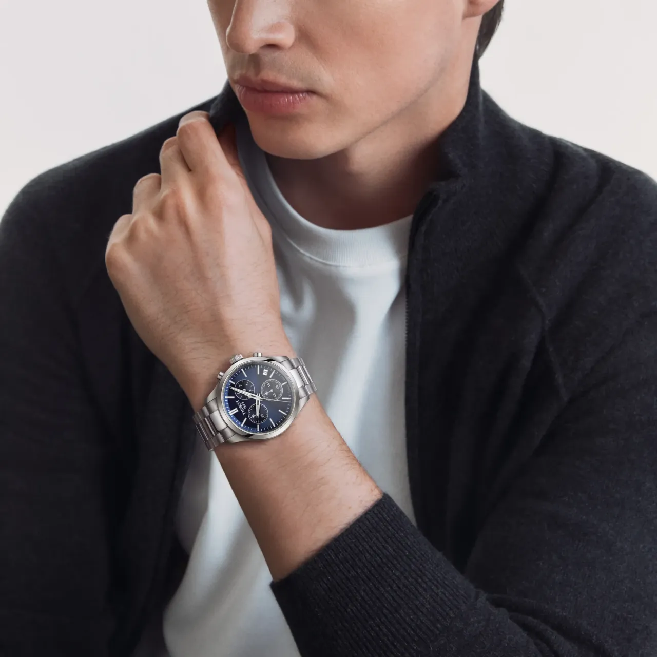 Tissot PR 100 40mm Mavi T1504171104100 detay görseli 4